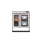 Forno a legna con due forni LINCAR Fusion – 8,4 kW – Image 5